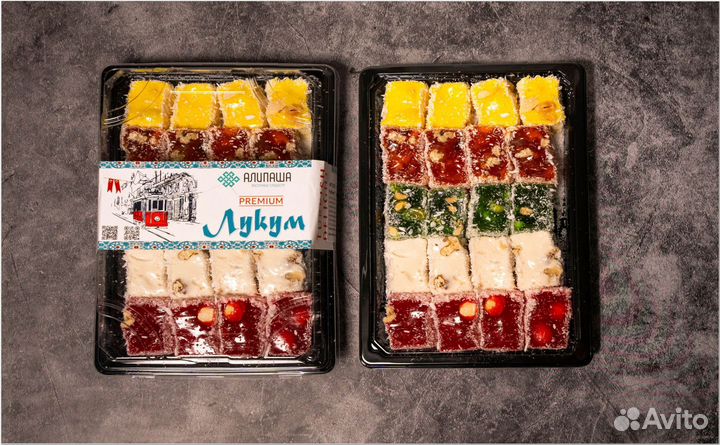 Турецкий лукум премиум класса