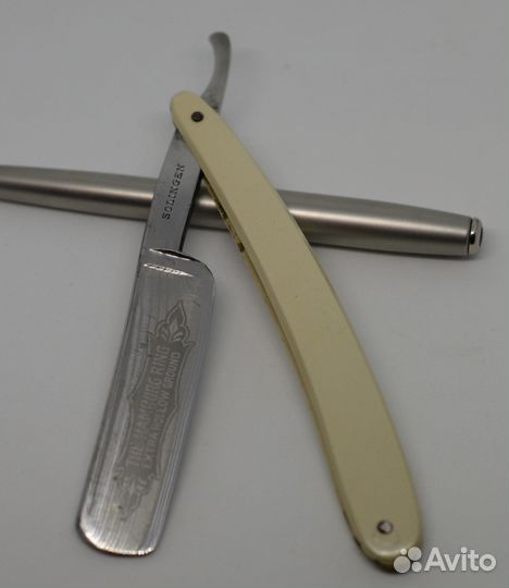 Немецкая клинковая опасная бритва. Бритва заточена