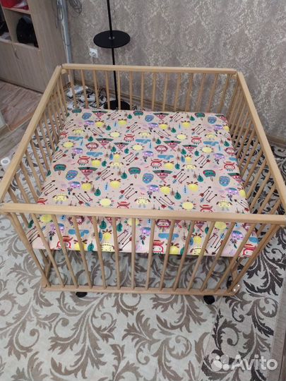 Большой детский манеж