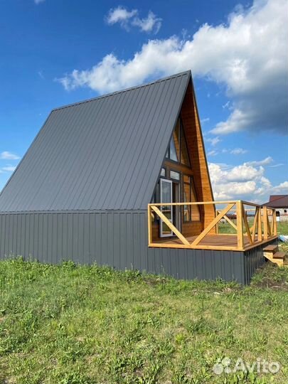 Строительство A-frame