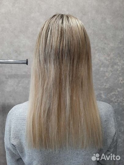 Наращивание волос, косы