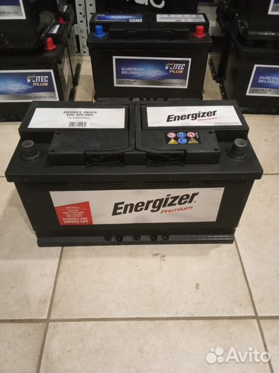 Аккумулятор автомобильный 100Ah Energizer