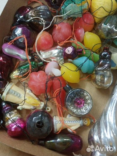 Игрушки для мини елки