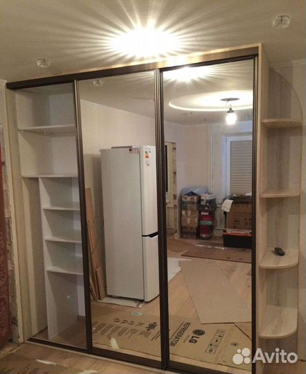 Шкафы купе, гардеробные на заказ