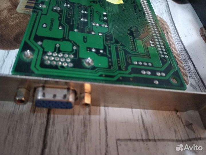 Старая видеокарта с древнего старого компа