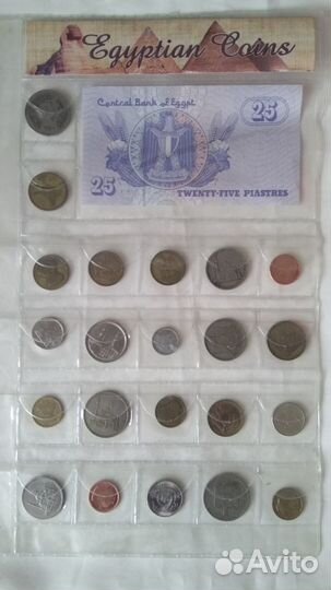 Набор иностранных монет