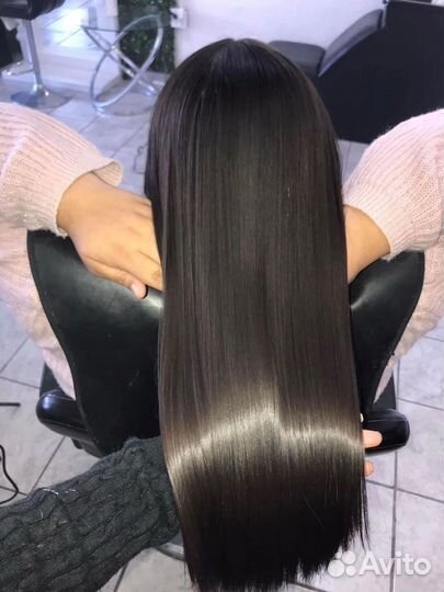 Модель на кератиновое выпрямление