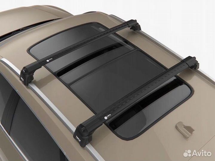 Багажник на интегрированные рейлинги BMW X4 G02, 2