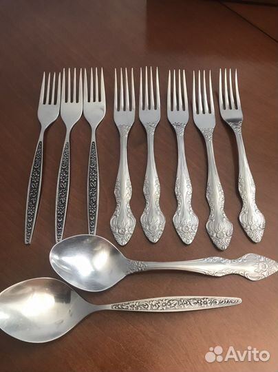 Ложки и вилки времён СССР