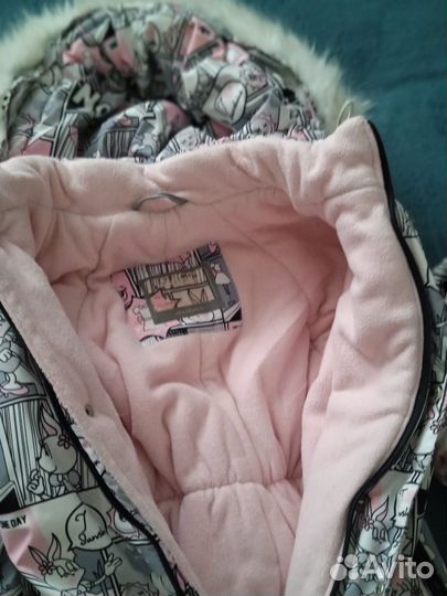 Зимний комбинезон для девочки