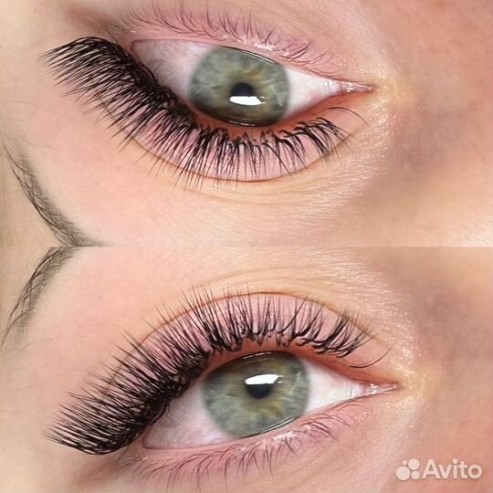 Оформление бровей и наращивание ресниц