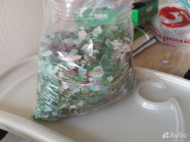 15кг. Морских стекляшек из Сочи