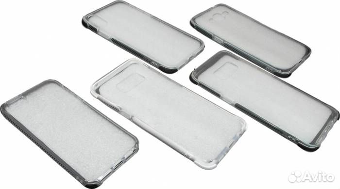 Клип кейс составной для Samsung S8 Белый, тонкий