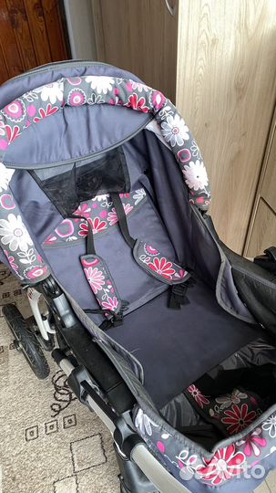 Коляска зима лето для девочки 3 положения