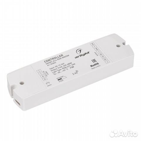 Arlight Контроллер smart-K14-RGB-WW/DW (12-24V, 5x