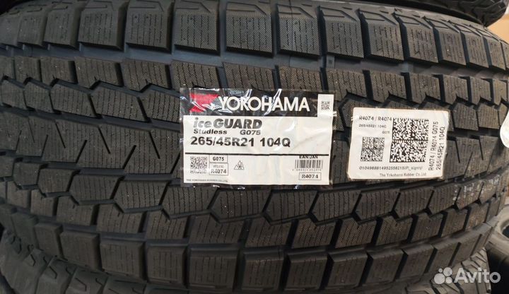 Yokohama Ice Guard G075 265/45 R21 104Q