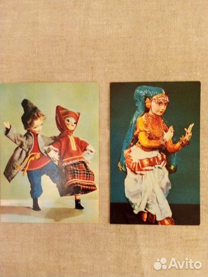 Открытки СССР Русский сувенир 1968 г /одним лотом