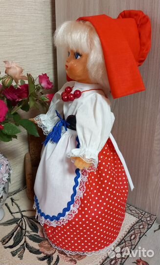 Кукла Алёнушка Красная Шапочка СССР