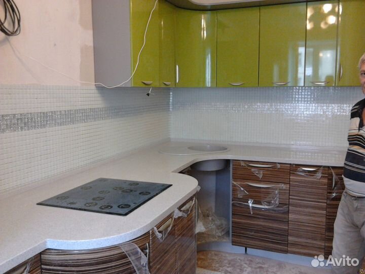 Кухонные столешницы из искусственного камня