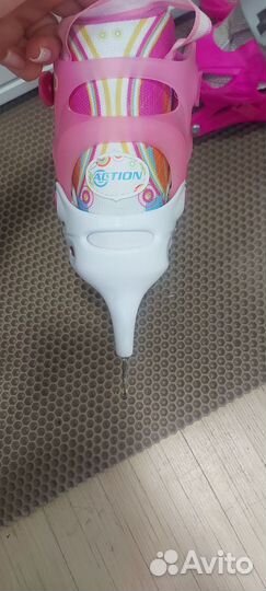 Коньки детские раздвижные 26-29