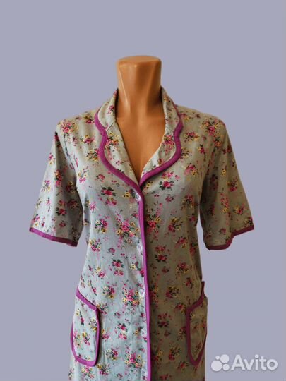 Халат домашний трикотажный 46-48р