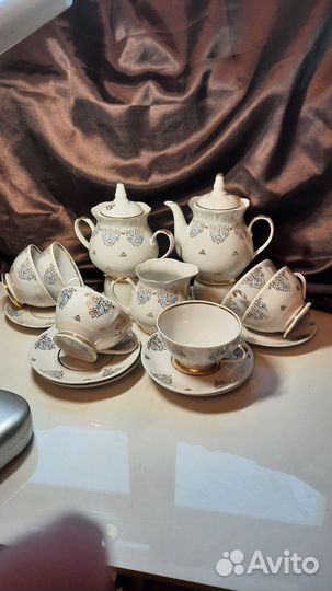 Винтажный чайный сервиз