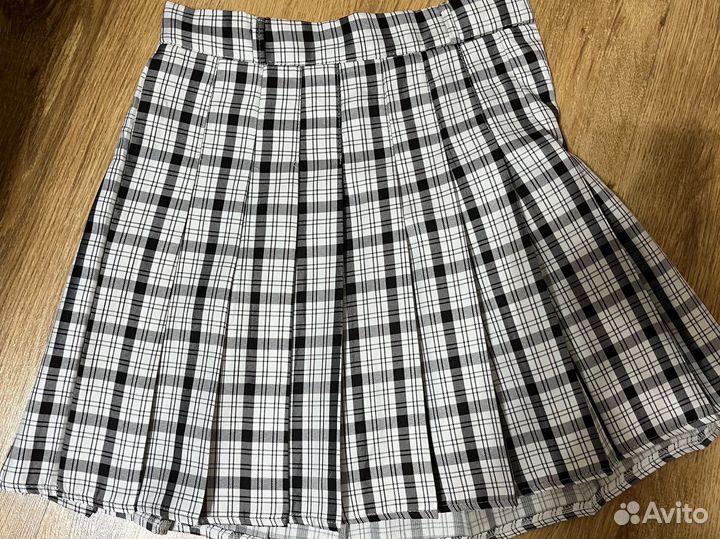 Юбка в клетку