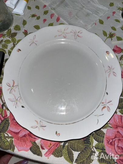 Фарфор и стекло СССР, крышки фарфор