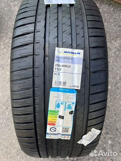 Michelin Pilot Sport 4 SUV 295/40 R22 112Y