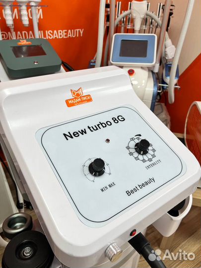 Аппарат вибромассажа и вакуума ML-G8 turbo