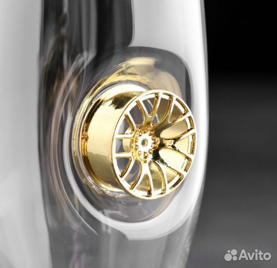 Бокал для пива Диск золотой 500 мл