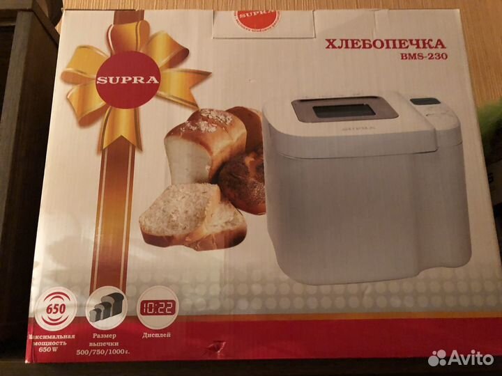 Хлебопечка supra