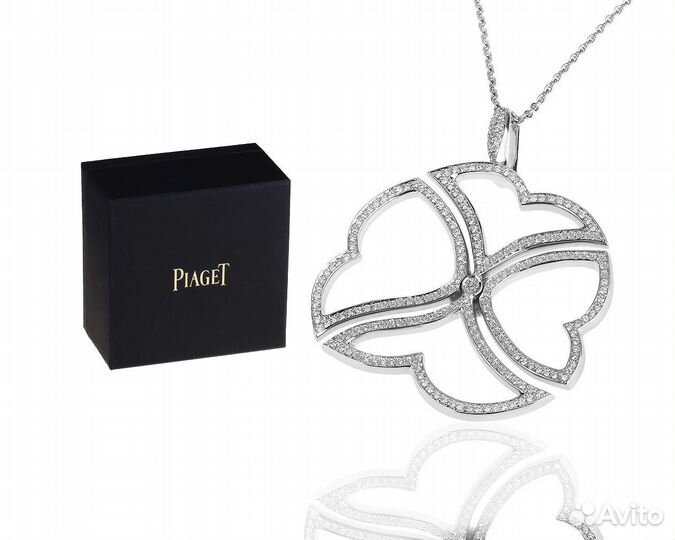 Золотой кулон с бриллиантами 1.80ct Piaget