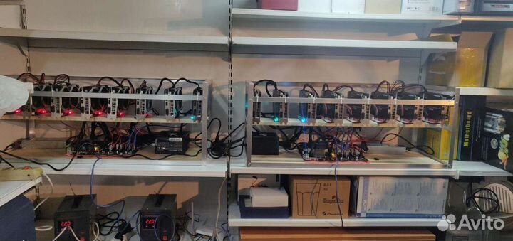 Сборка, настройка майнинг ферм. Прошивка видеокарт