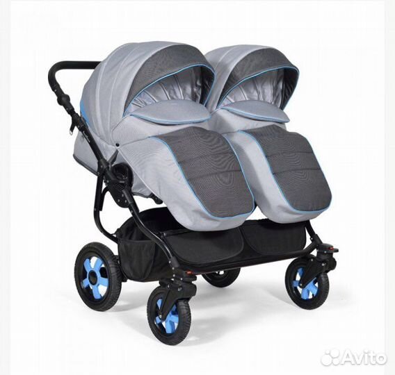 Коляска для двойни 2 в 1
