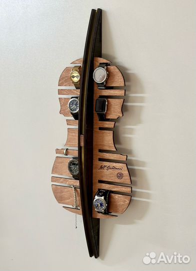 Дизайнерская полка шкатулка для часов 