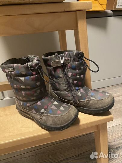 Сапоги мембрана зима 25 с мехом