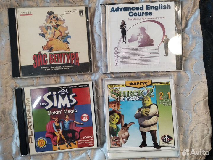 CD диски игры