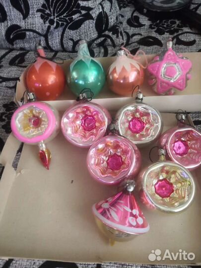 Ёлочные игрушки ГДР СССР