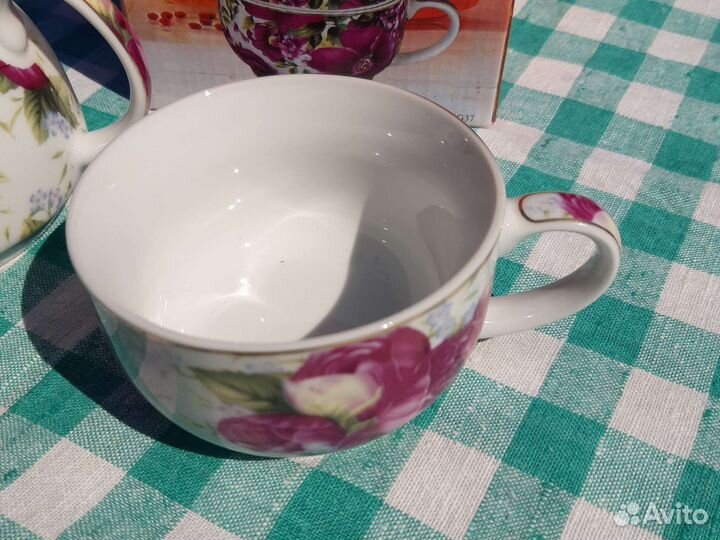 Набор : Заварочный чайник и чашка