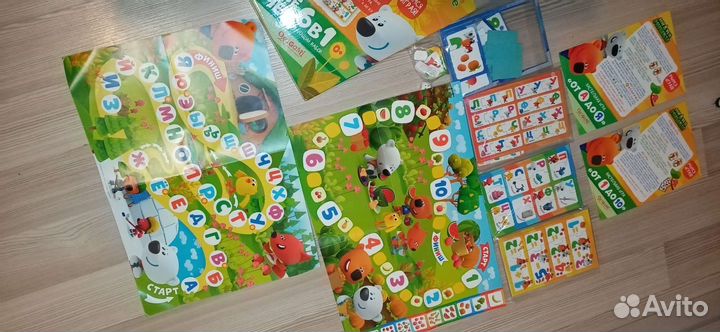 Игра для изучении алфавита и цифр