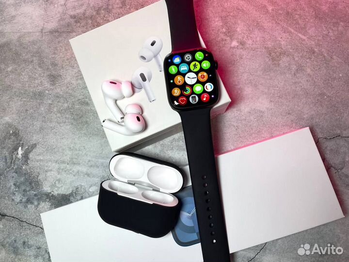 AirPods Pro 2 + Apple Watch 9