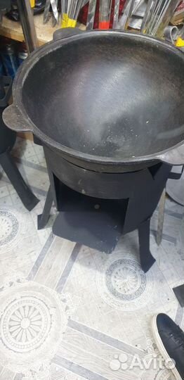 Казан чугунный 12 литров