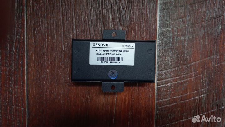 PoE удлинитель osnovo E-PoE/1G 10/100/1000M