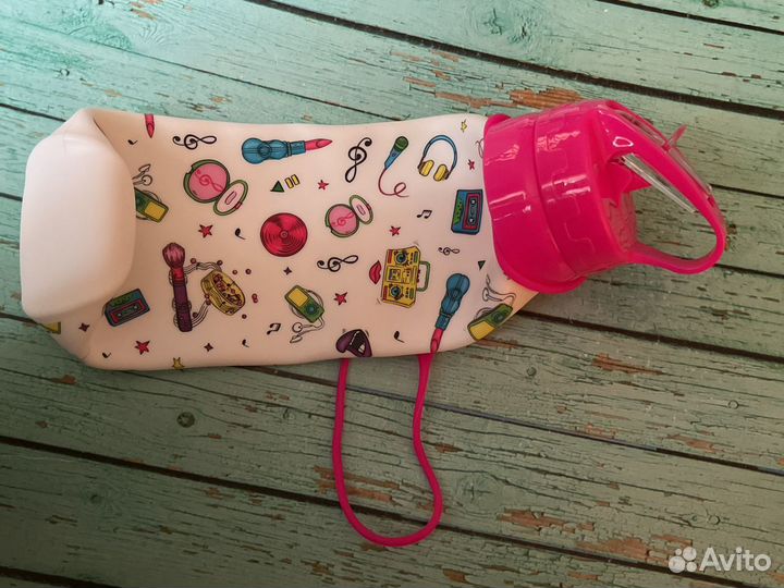 Силиконовая бутылка