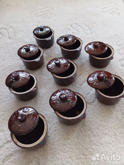 Керамические горшки для запекания