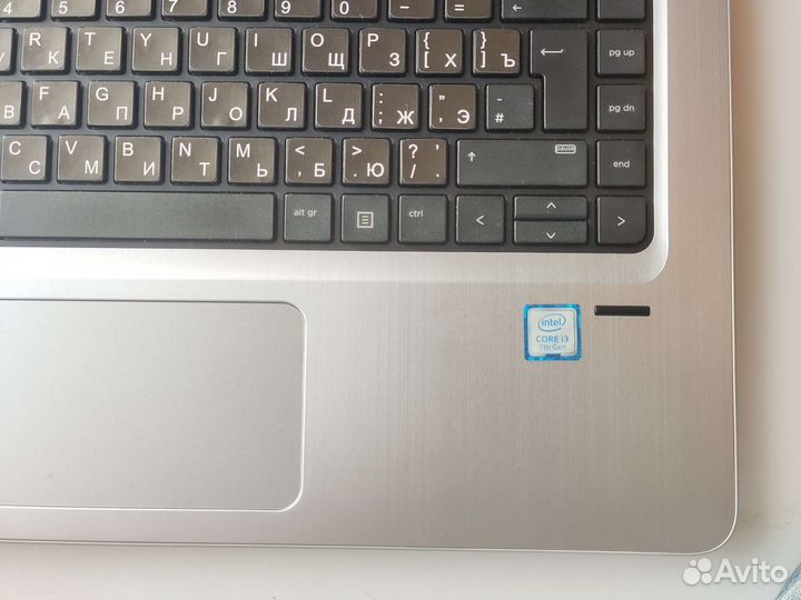 Ноутбук HP Intel Core i3-7100U/SSd256Gb/8Gb