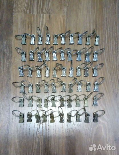 Советкие кольца для штор б/у.Дагомыс