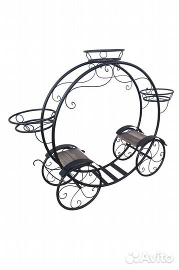 Кованые цветочницы