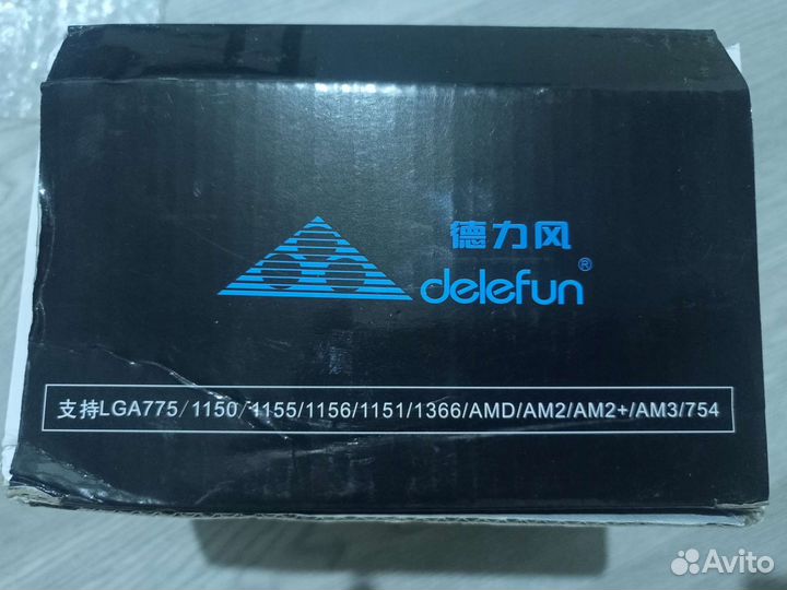 Башенный кулер Delefun 4 трубки